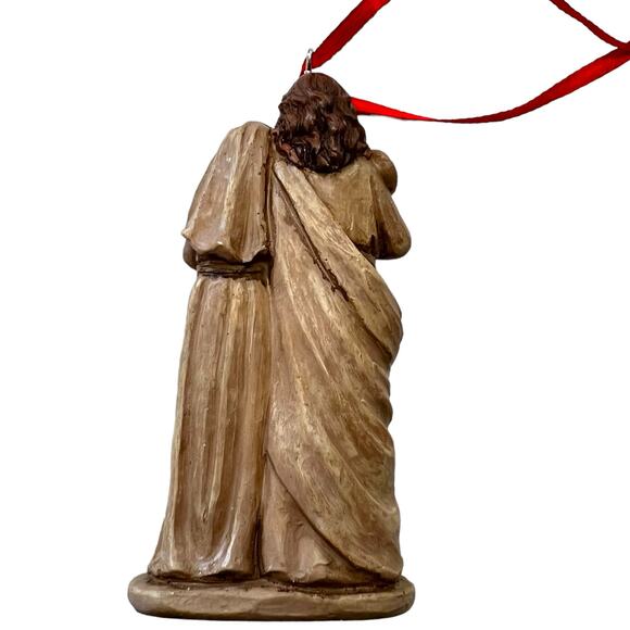Mary Joseph and baby Jesus Christmas Ornament Alaska Festive Holiday Brown - Picture 2 of 13